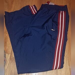 Athletic Works Navy and Red Track Pants
